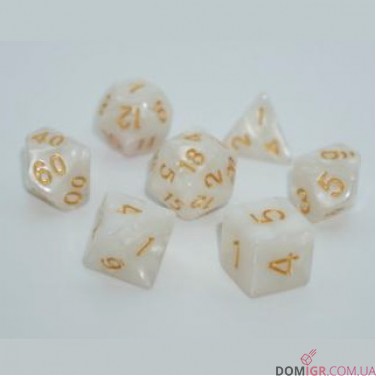 Набор кубиков - Pearl 7 Dice Set (в ассортименте)